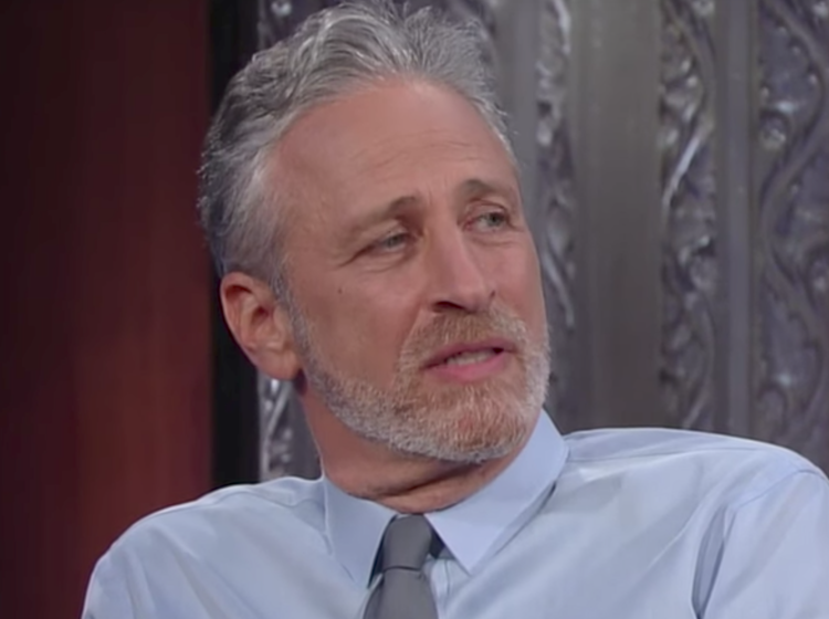 Jon Stewart addresses #FireColbert controversy: “I don’t feel comfortable.”