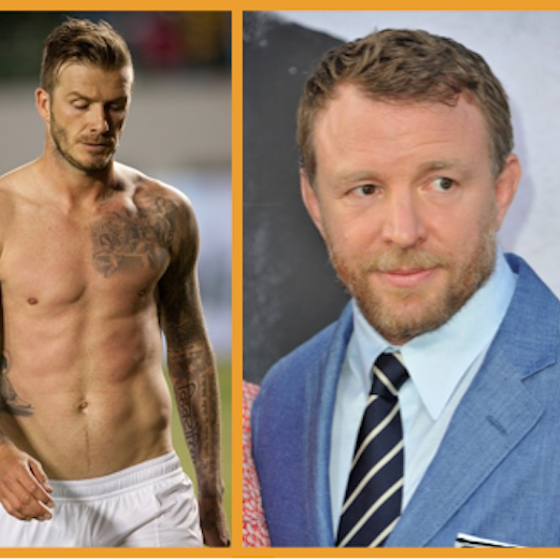 Twitter is mad at Guy Ritchie for saying he goes to “the gay gym” with David Beckham
