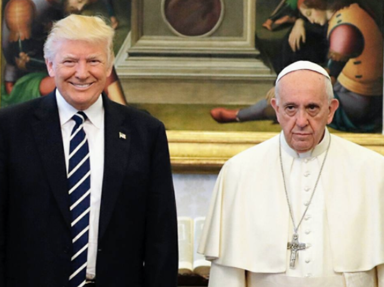 Trump’s miserable Vatican visit blessed the Internet with these perfect memes