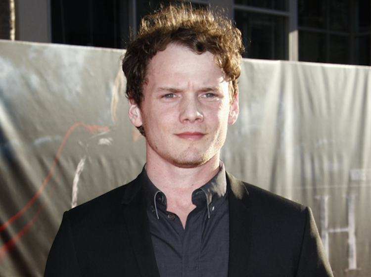 Anton Yelchin plays a struggling gay son in his final film, ‘We Don’t Belong Here’