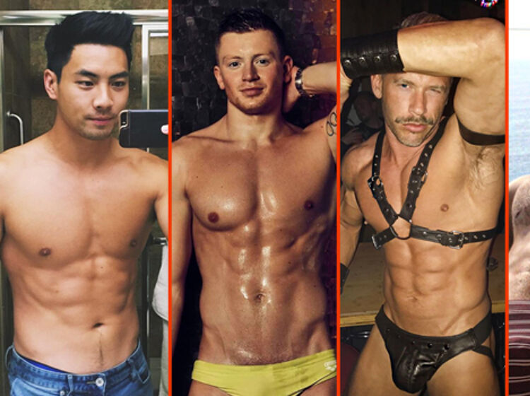 Nyle DiMarco’s spread eagle, Colby Keller’s long johns, & Terry Miller’s leather daddy lewk