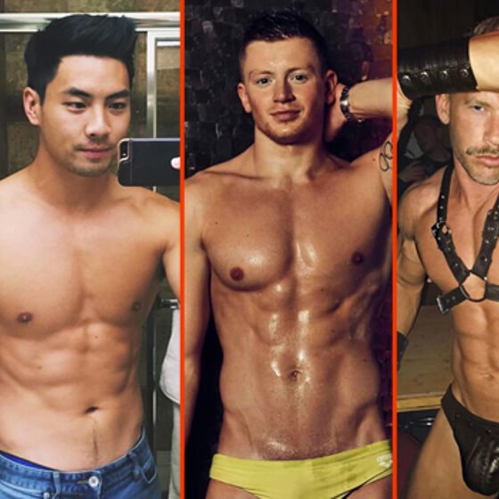 Nyle DiMarco’s spread eagle, Colby Keller’s long johns, & Terry Miller’s leather daddy lewk