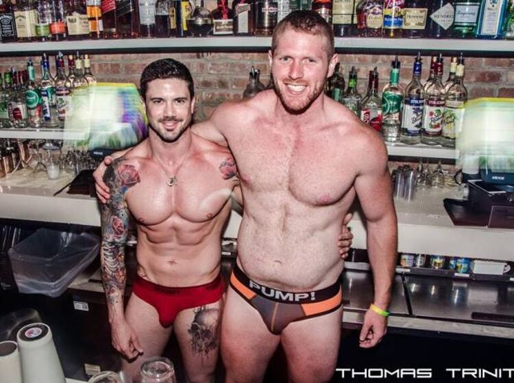 PHOTOS: These musclebound men definitely rise to the occasion in NYC