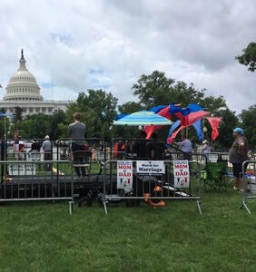 The fervidly antigay “March For Marriage” took place on June 17. Guess how many people turned up.