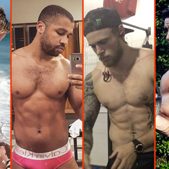 Laith Ashley’s shirtless workout, Harry Louis’ sweaty pits, & Andy Cohen’s manspread