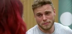 Gus Kenworthy breaks down while discussing his experiences coming out