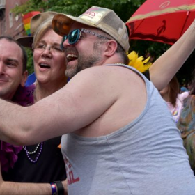 Elizabeth Warren dancing her way through Pride is about as cute as it gets
