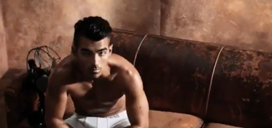 Why the Internet was invented: Joe Jonas dancing around in short-shorts is a sight to see