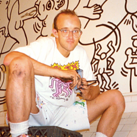 Keith Haring’s greatest erotic masterpiece is hidden in an old men’s room in NYC