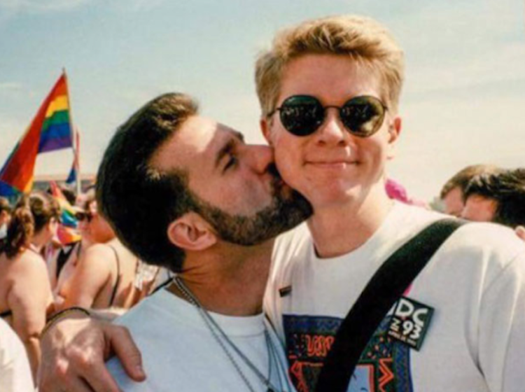 This gay couple recreated their Pride kiss 24 years later, and the touching results have gone viral