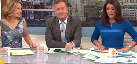Co-host Susanna Reid’s brilliant BURN achieves the impossible: it makes Piers Morgan shut up
