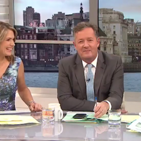 Co-host Susanna Reid’s brilliant BURN achieves the impossible: it makes Piers Morgan shut up