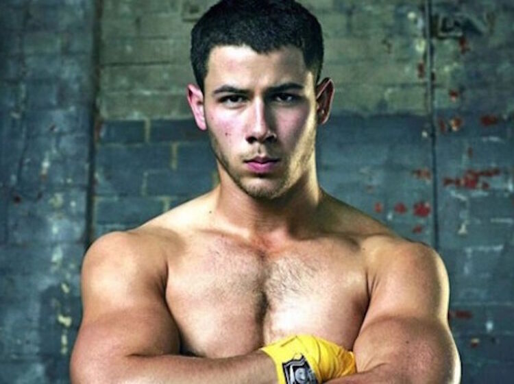 WATCH: Nick Jonas makes out with another guy in mixed martial arts drama "Kingdom"