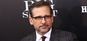 Steve Carell has gone full silver fox and people are loving it