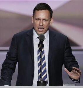 Those crickets you hear? That’s Peter Thiel standing up to Trump’s attacks.