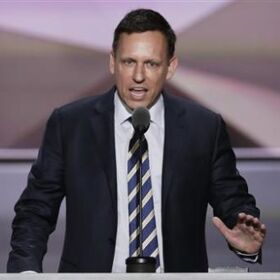 Those crickets you hear? That’s Peter Thiel standing up to Trump’s attacks.