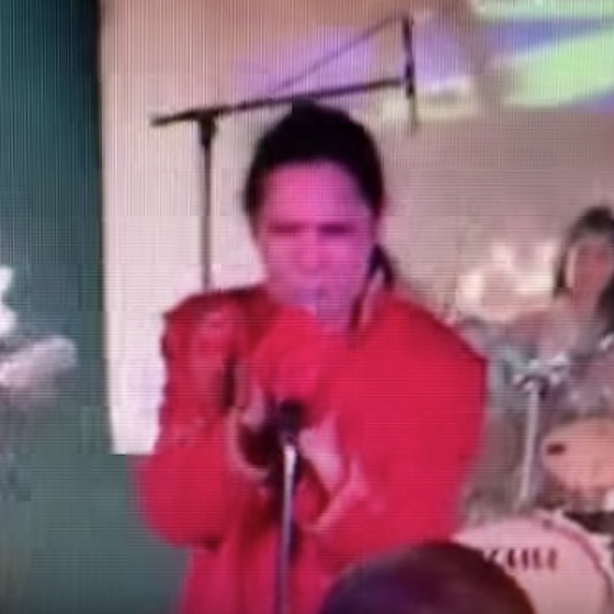 WATCH: Corey Feldman stops mid-concert to find the tooth he knocked out of his mouth