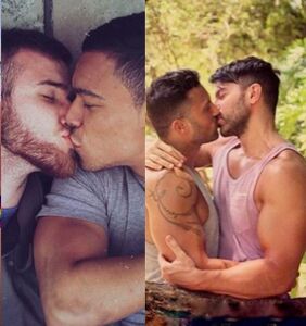 PHOTOS: Cute guys all around the world make out for International Kissing Day