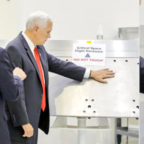 Mike Pence ignored NASA “Do Not Touch” sign, and Twitter is letting him HAVE it