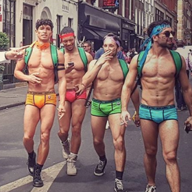 PHOTOS: Hot, shirtless chaps had a jolly good time at London Pride over the weekend