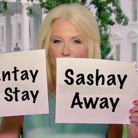 Kellyanne Conway used flash cards during her Sean Hannity interview — and the memes are amazing