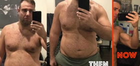 Overweight, bankrupt gambler transforms his body to win $500K. The results are astonishing.