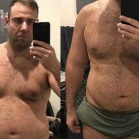 Overweight, bankrupt gambler transforms his body to win $500K. The results are astonishing.