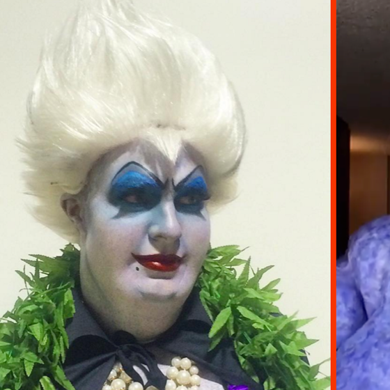 The impossible has happened. Someone’s shown up Colton Haynes’ Ursula look.