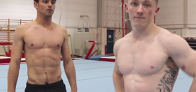 Olympic gymnast puts Tom Daley through the wringer