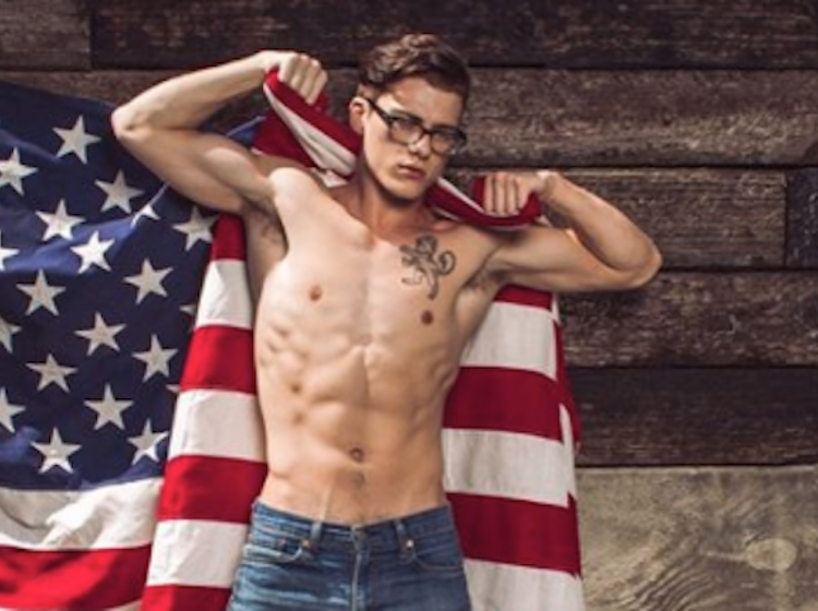 Gay adult star Blake Mitchell responds to Anthony Scaramucci following him on Twitter
