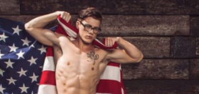Gay adult star Blake Mitchell responds to Anthony Scaramucci following him on Twitter