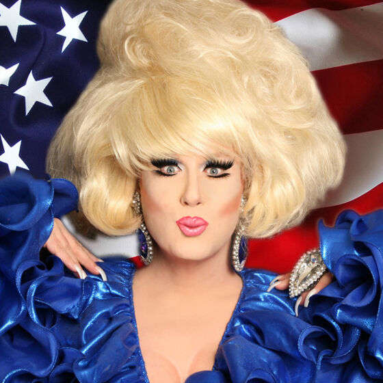 Why is Lady Bunny unhappy this 4th of July? Because Trump. That’s why.