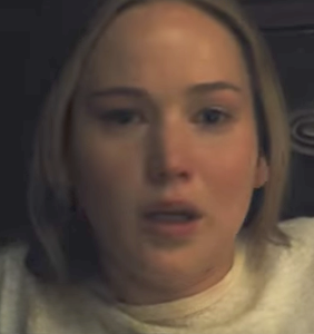 “Mother!” stars Jennifer Lawrence and the trailer will genuinely make you squirm