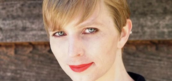 Chelsea Manning slays in a red bathing suit for the September issue of ‘Vogue’