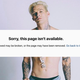 One week after coming out, Aaron Carter’s social media pages go mysteriously dark