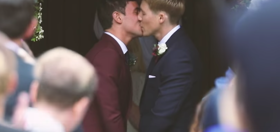 Tom Daley and Dustin Lance Black have made a wedding video just for you