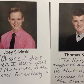 School removes two students’ ‘offensive’ quotes about being proudly gay from yearbook