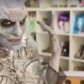 Every ‘Game of Thrones’ fan must see the Night King lip syncing for his life