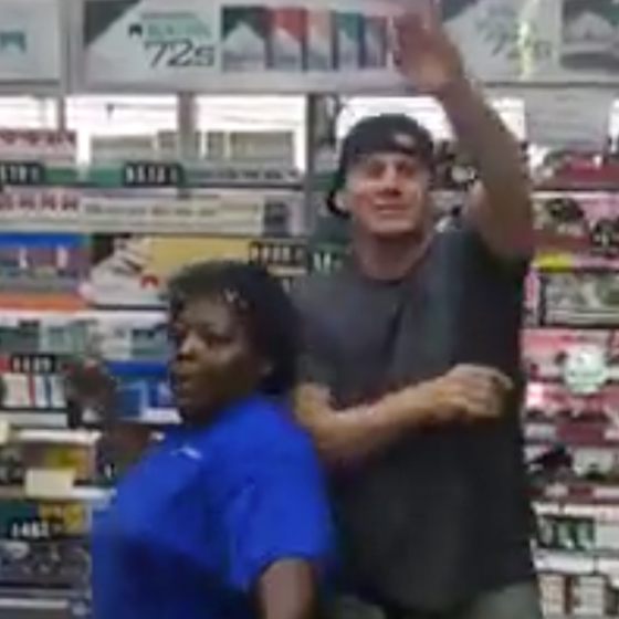 Channing Tatum surprises grateful gas station attendant Beatrice with slinky “Magic Mike” routine