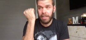 Perez Hilton chokes up again following emotional exhibitionism: “It’s really overwhelming!”