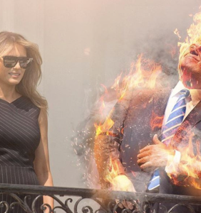 The Internet’s very best responses to Donald Trump staring directly into the sun