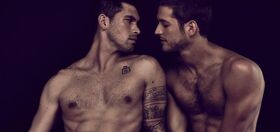 Max Emerson and boyfriend Andres Camilo strip down for wicked-hot underwear shoot