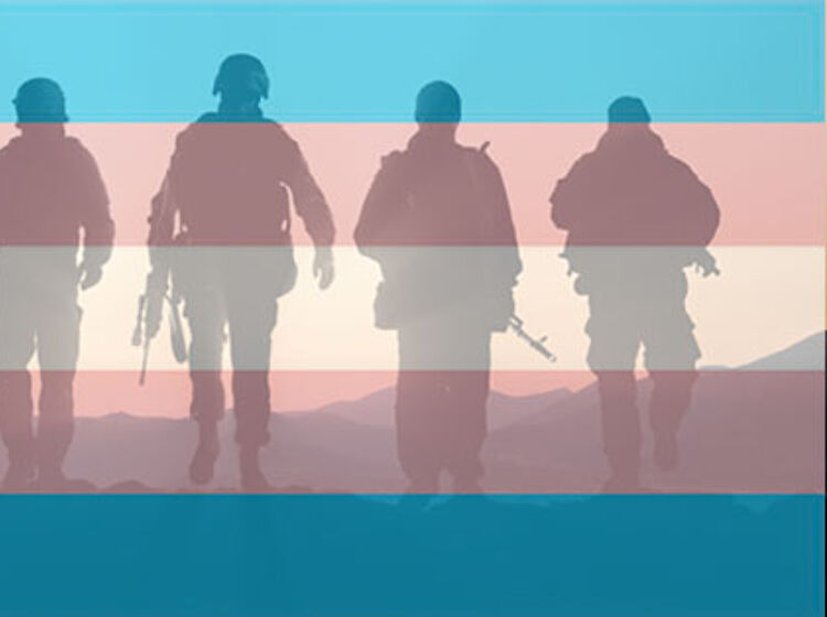 Trump isn’t going to be happy when he sees this poll about support for trans service personnel