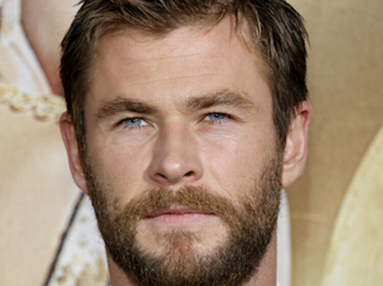 Chris Hemsworth comes out in favor of marriage equality