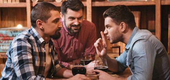 Best way to tell your wife you’ve hooked up with other guys? Married men swap war stories.
