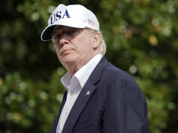 But of course Donald Trump is using Hurricane Harvey to promote his new $40 campaign hats