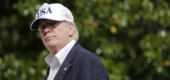But of course Donald Trump is using Hurricane Harvey to promote his new $40 campaign hats