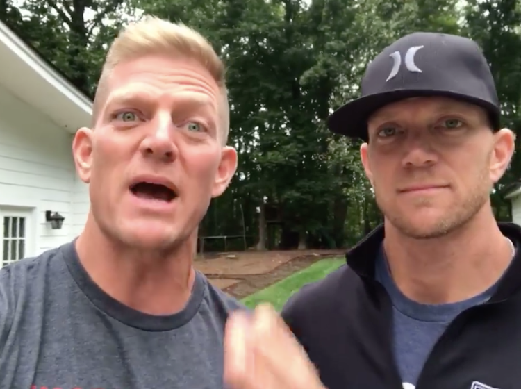 Benham Brothers talk about trying it out “both ways” in bed to “see which you prefer”