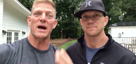 Benham Brothers talk about trying it out “both ways” in bed to “see which you prefer”