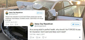 Gay Republican who attacked Obamacare nonstop turns to crowdfunding for medical bills